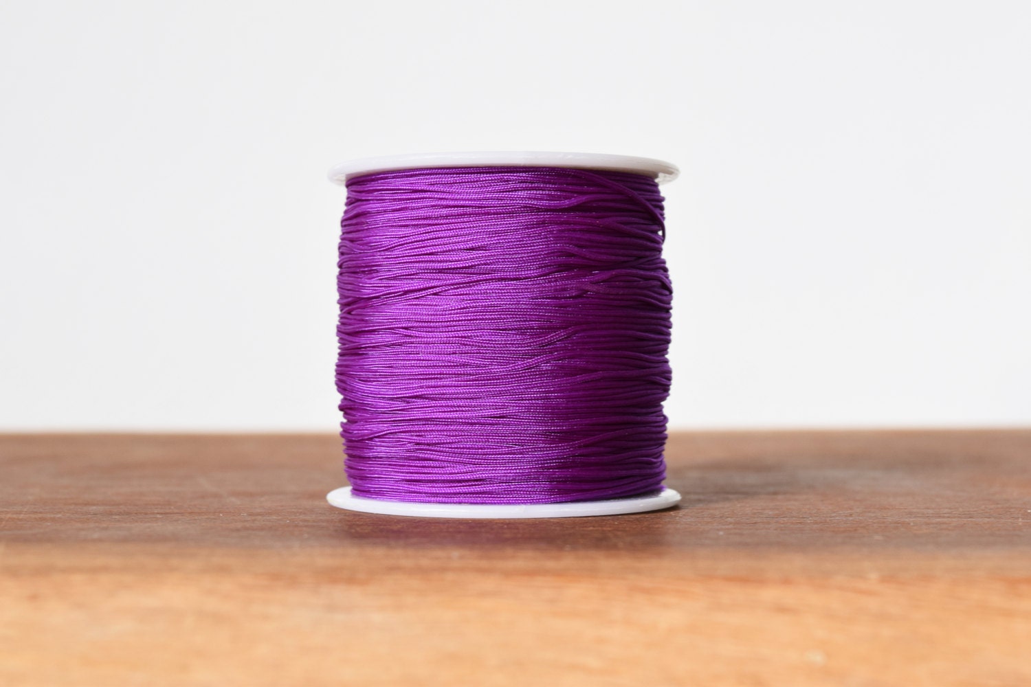 10m of 1mm Dark Purple Satin String Deep by LittleBillieBluebird