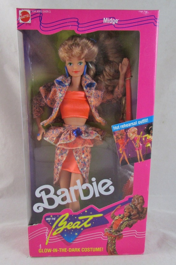 RESERVED Midge Doll Barbie and the Beat 1989 Mattel NRFB New