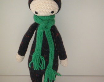 Bina, the bear doll - stuffed toy - Design and pattern from Lalylala