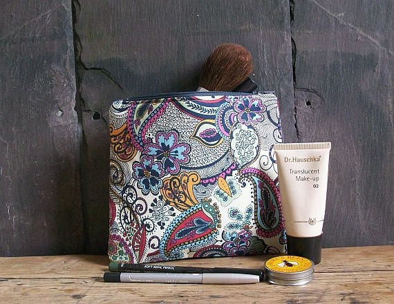 hippie makeup bag