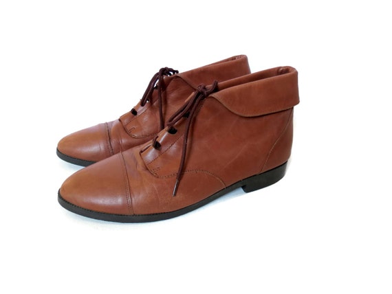 leather pixie ankle boots