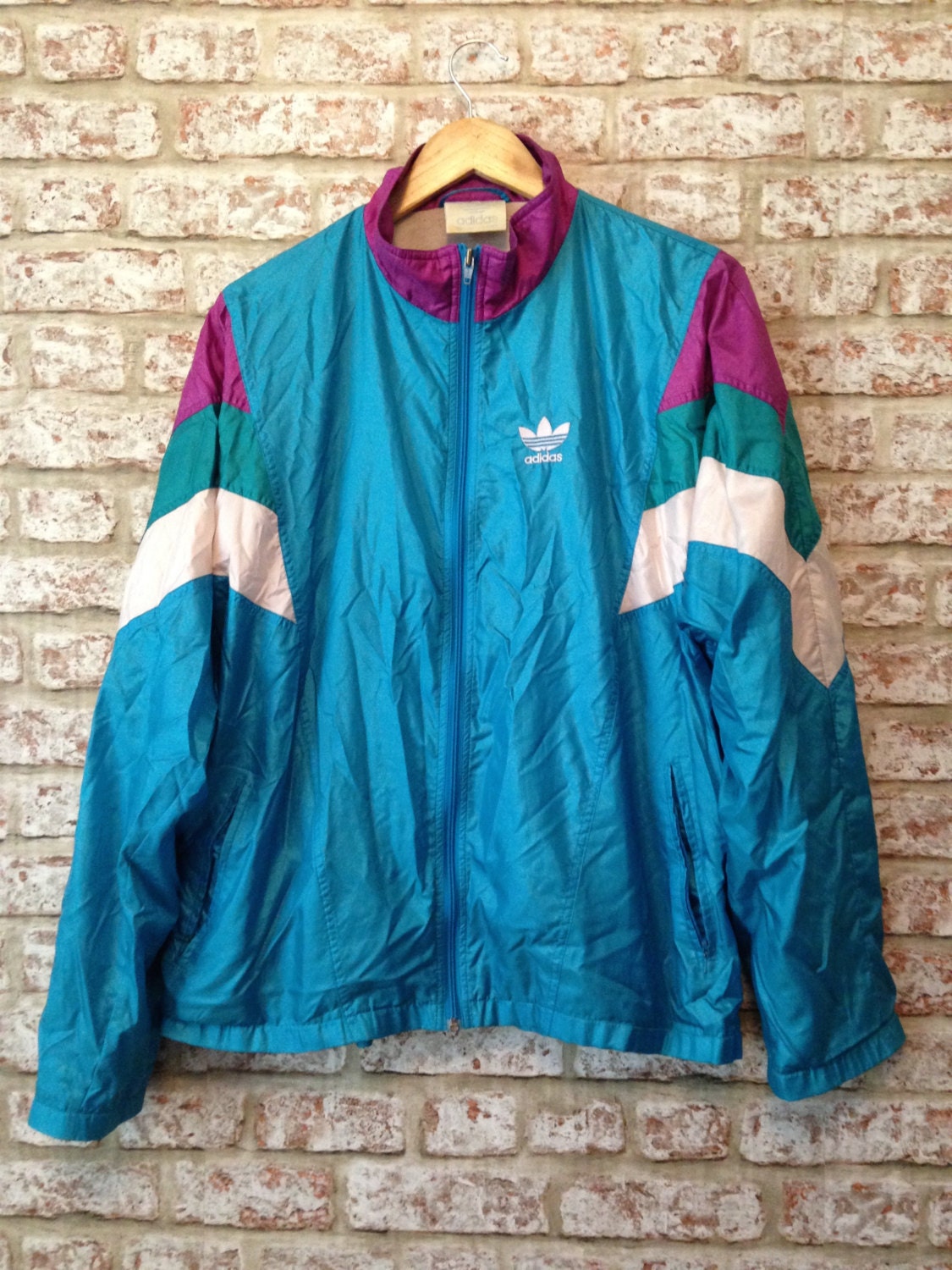 Adidas Vintage Festival 80s/90s Shell Suit Jacket funky