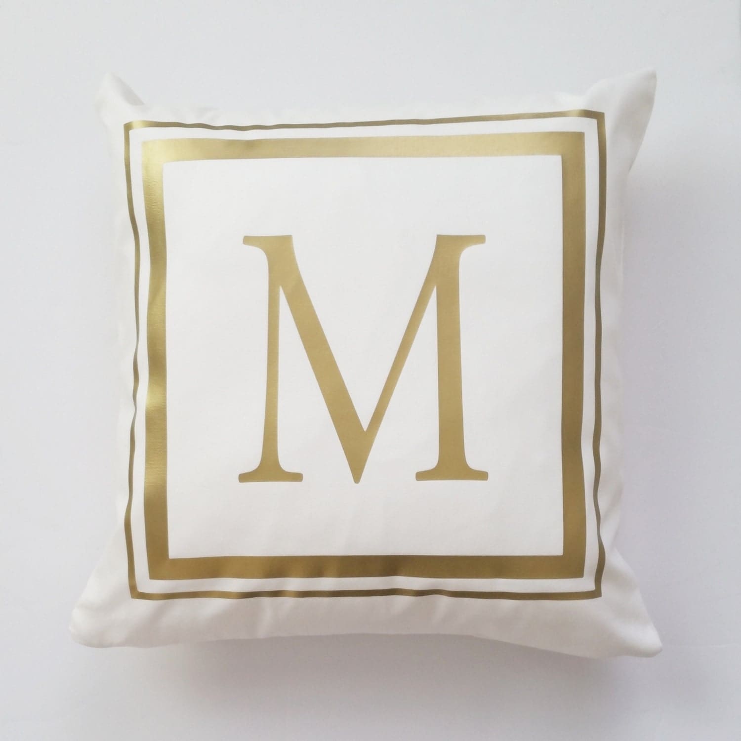 Personalized Monogram Name Pillow Decorative Pillows Throw
