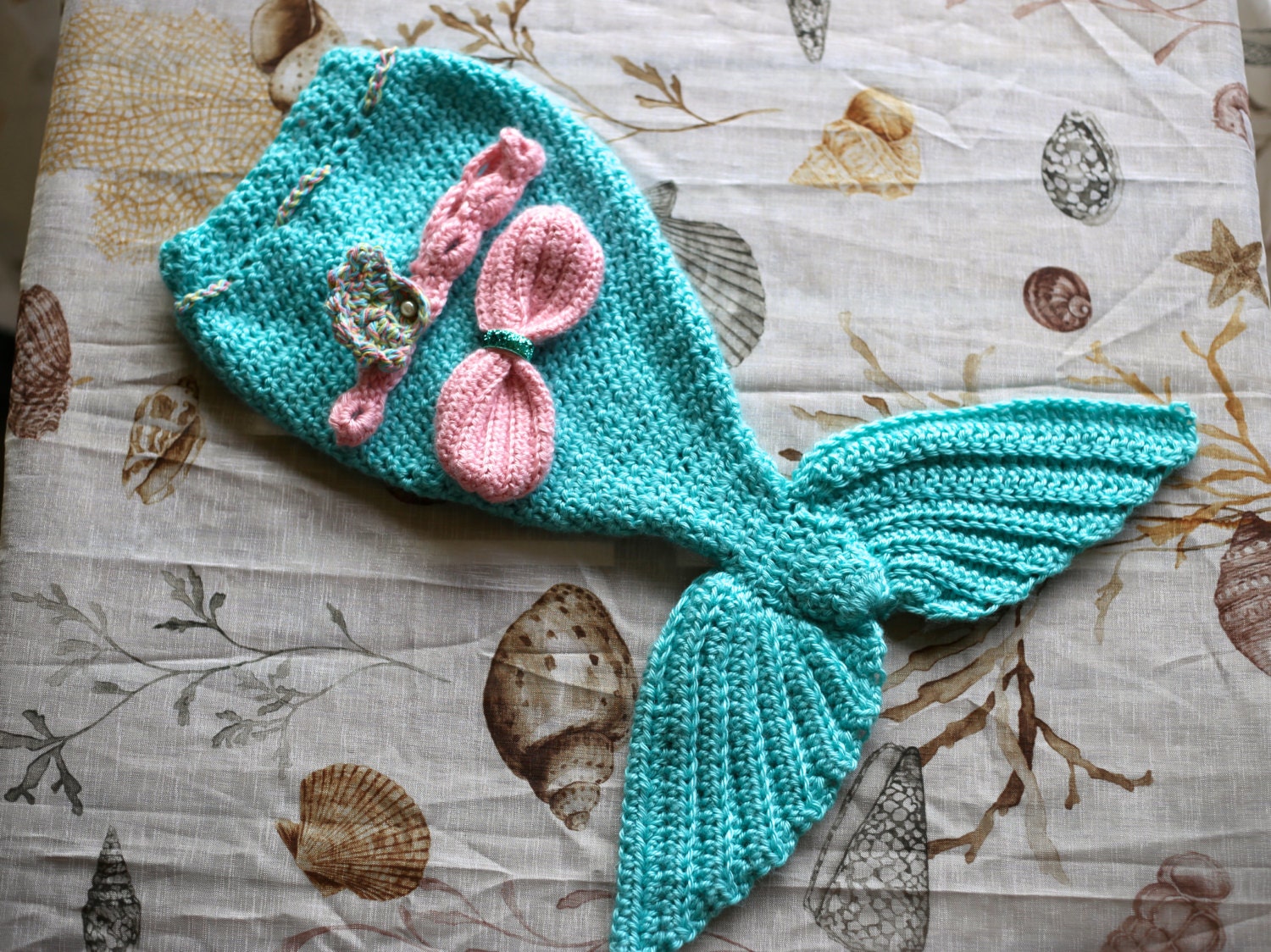 Mermaid Tail. Mermaid Costume. Crochet Mermaid. Crochet