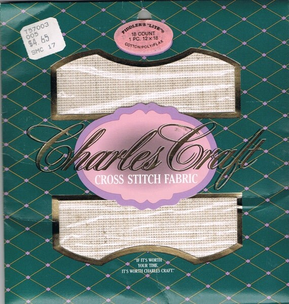 Fiddler's Cloth 18 Count Oatmeal Aida Cloth 12 X 18