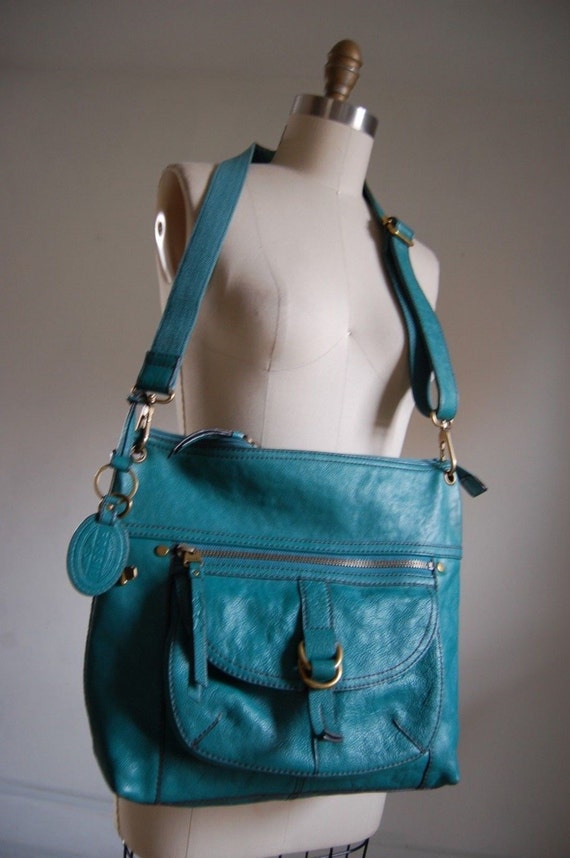 fossil bag green