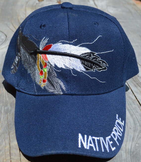Ball Cap with Native American Design featuring Native Pride