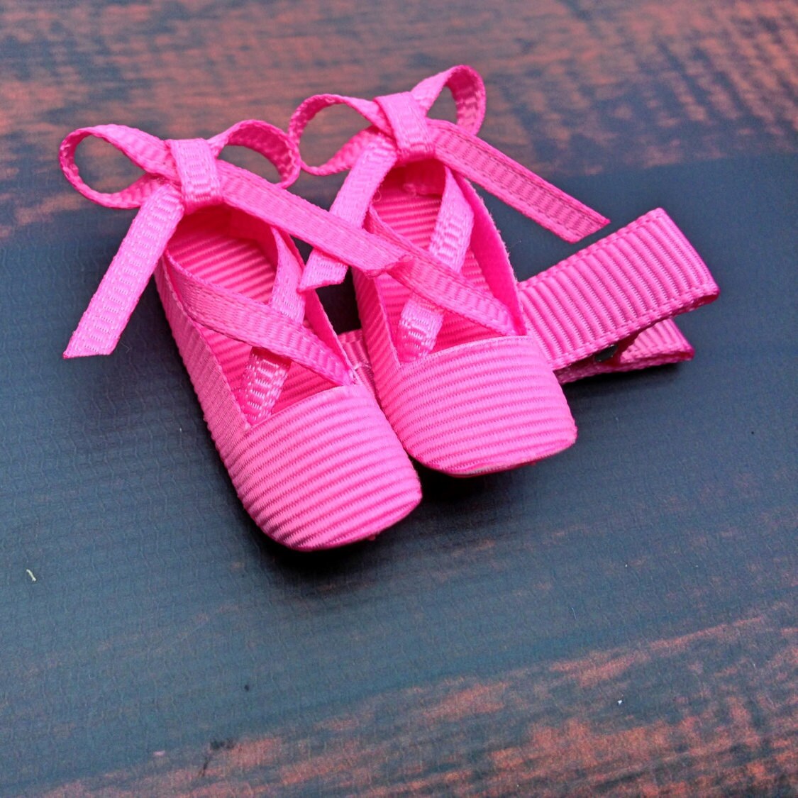 ballerina slippers with ribbons
