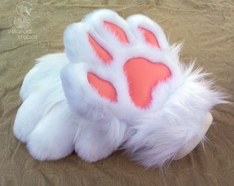 Puffy Canine Cartoon Paw Hands - Made to Order