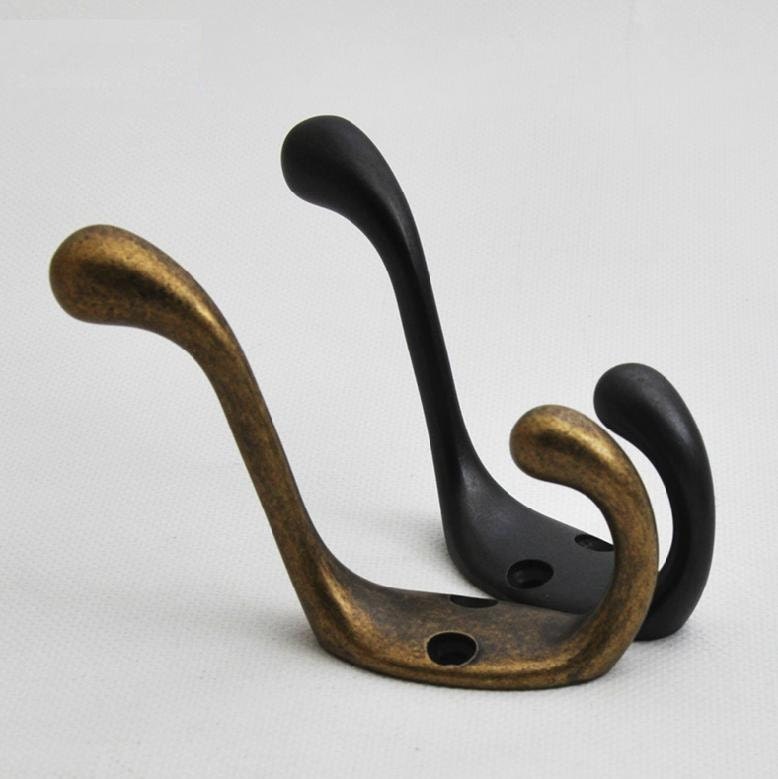 Vintage Style Hooks Towel Hooks Antique Bronze Curtain Tieback