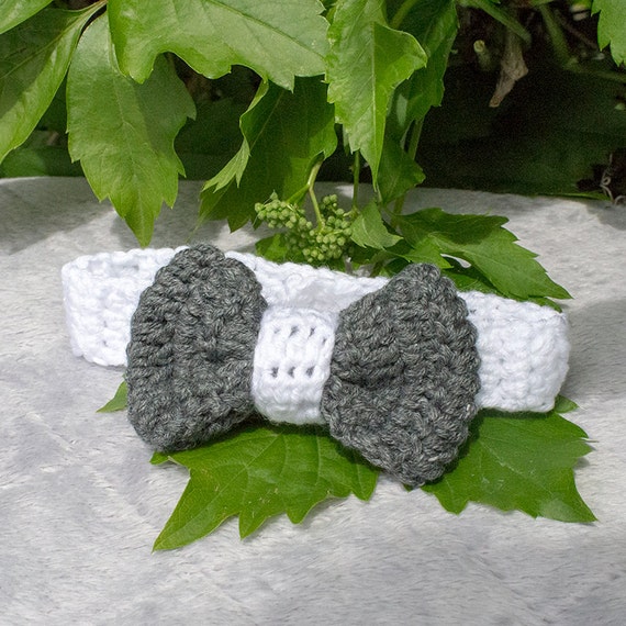 Crochet Bow Tie Bow Tie Baby Bow Tie Newborn by DaisyNeedleWorks