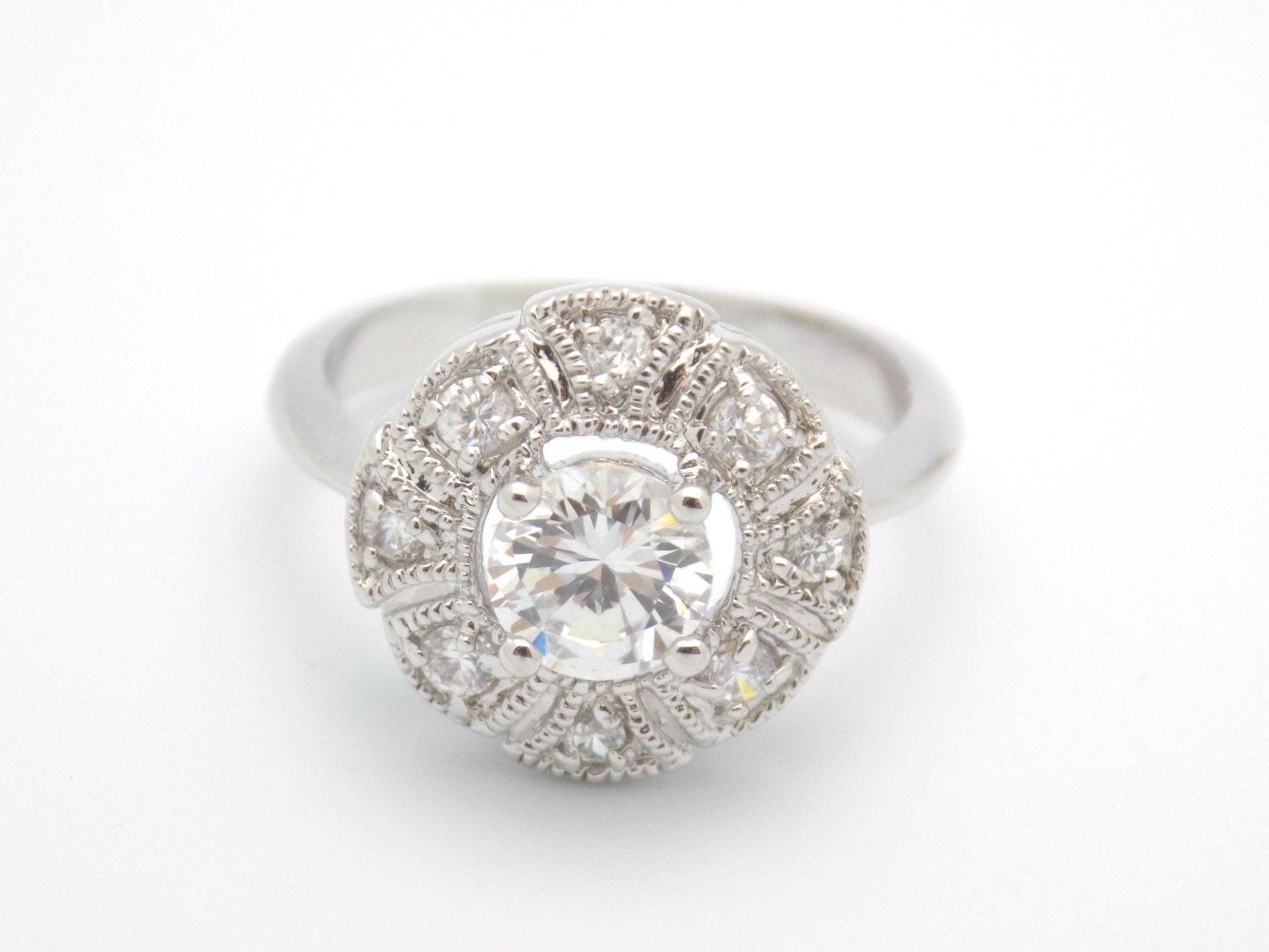 Vintage Inspired Engagement Ring 17
