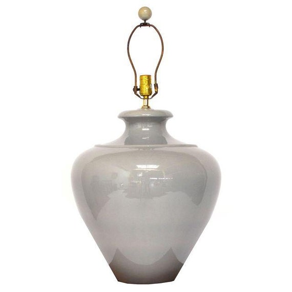 Large Vintage Harris Ceramic Lamp by ErinLaneEstate on Etsy