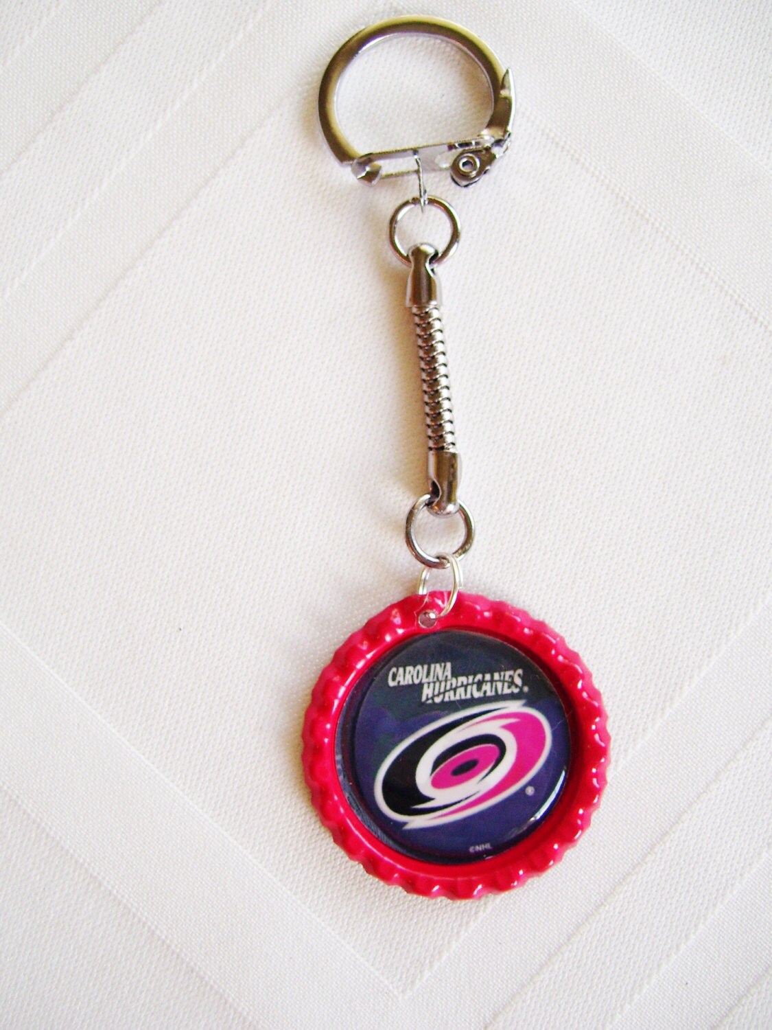 Carolina HURRICANES Hockey Keychain