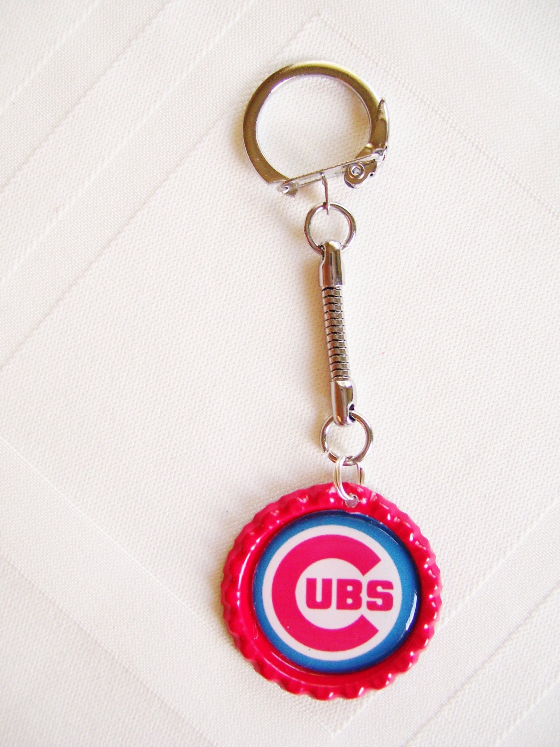 Chicago CUBS Baseball Keychain
