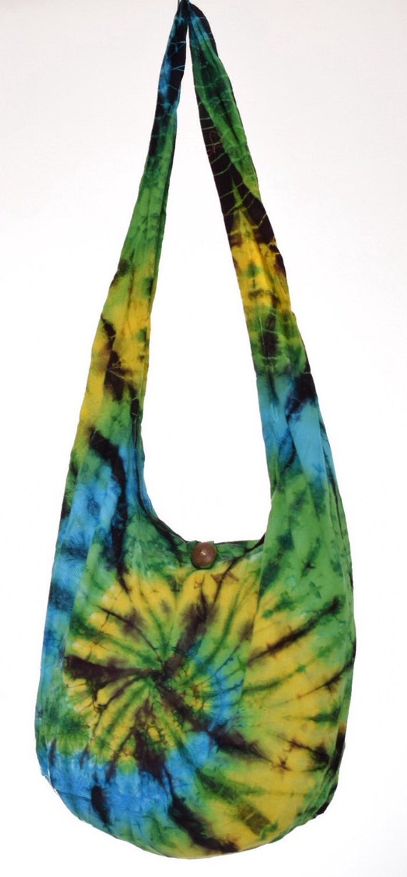 cece medium tie dye leather shoulder bag