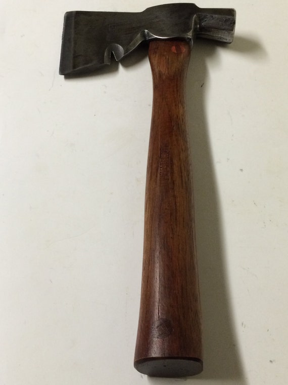 Vintage Plumb Leader Hatchet Axe With its original by ANNZTIQUES
