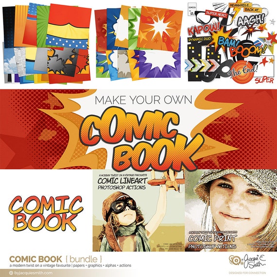 Make Your Own Comic Strips And Book Digital Comic Papers