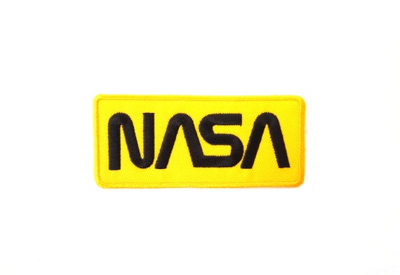 Nasa Badge/ Iron on Patch Size 10 x 4.4 cm. by CraftRoomStorage