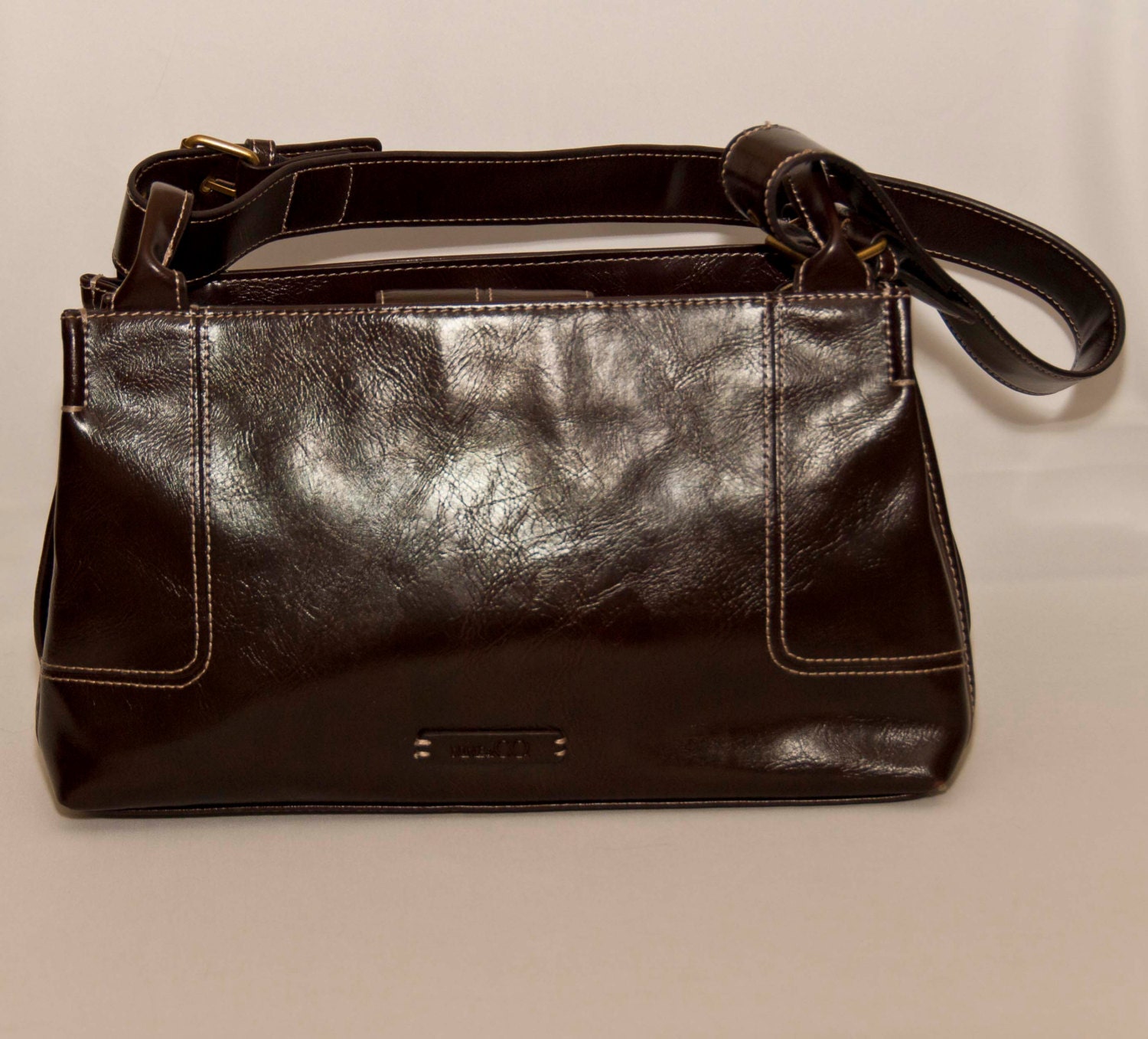 nine west brown purse