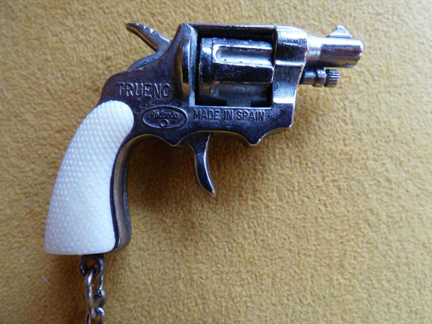 Cap Gun Key Ring Redondo Style Trueno Spain Working