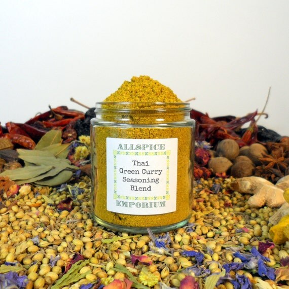 Thai Green Curry Seasoning Blend Asian Spice by ALLSPICEEMPORIUM