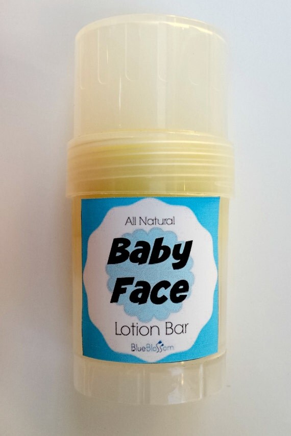 Baby Face Lotion Bar Organic Works great on by HappyHourSoap