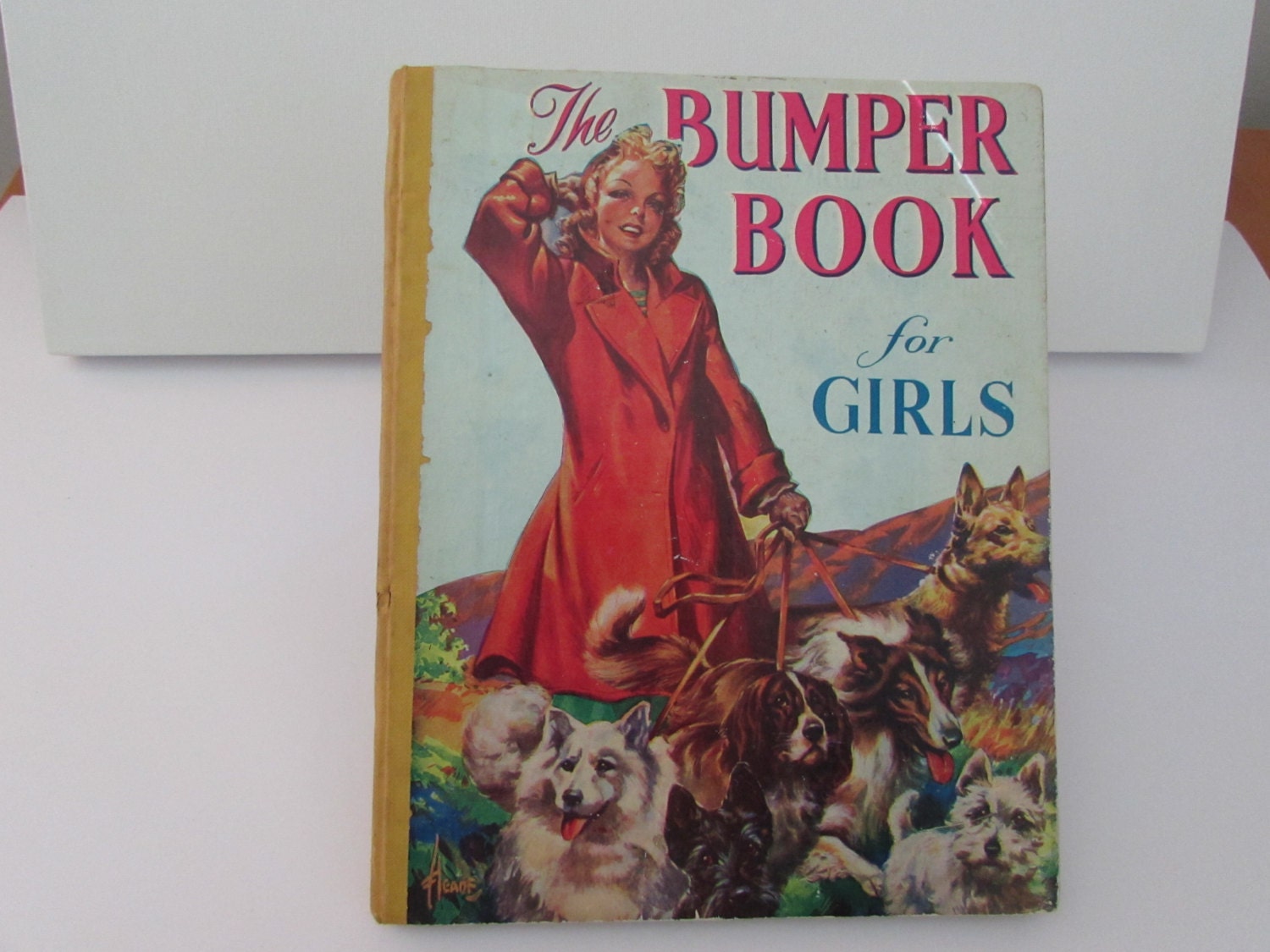 Vintage 1950s story book The Bumper Book for Girls The