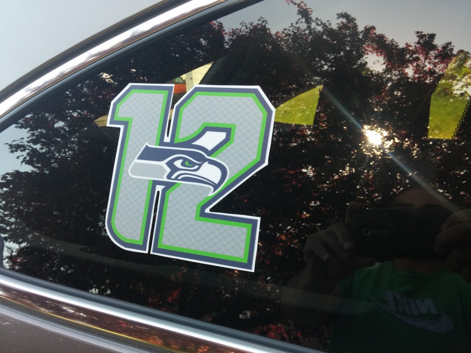 Seattle Seahawks 12 Vinyl Decal/Sticker Car Truck
