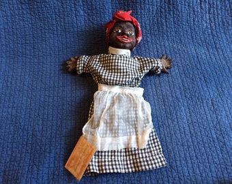 Items similar to Primitive, Handmade Mammy Doll on Etsy