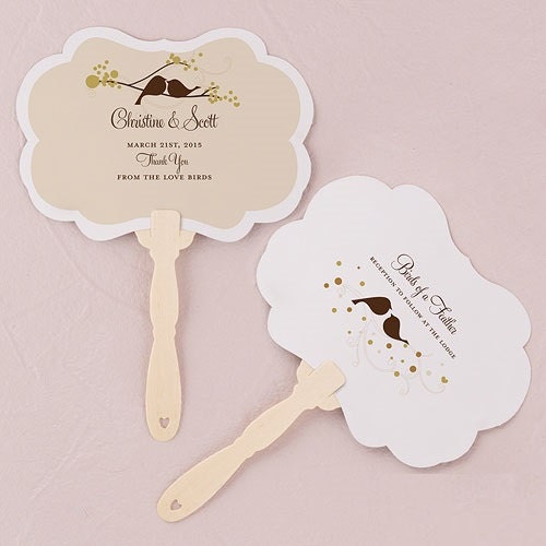 Personalized Wedding Favor Hand Fan Wedding Favor Bridal
