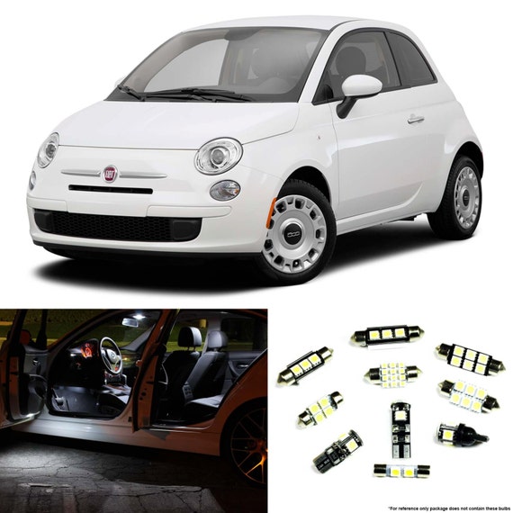 Fiat 500 2012-2015 Premium LED Interior Lights by LEDlightsNow