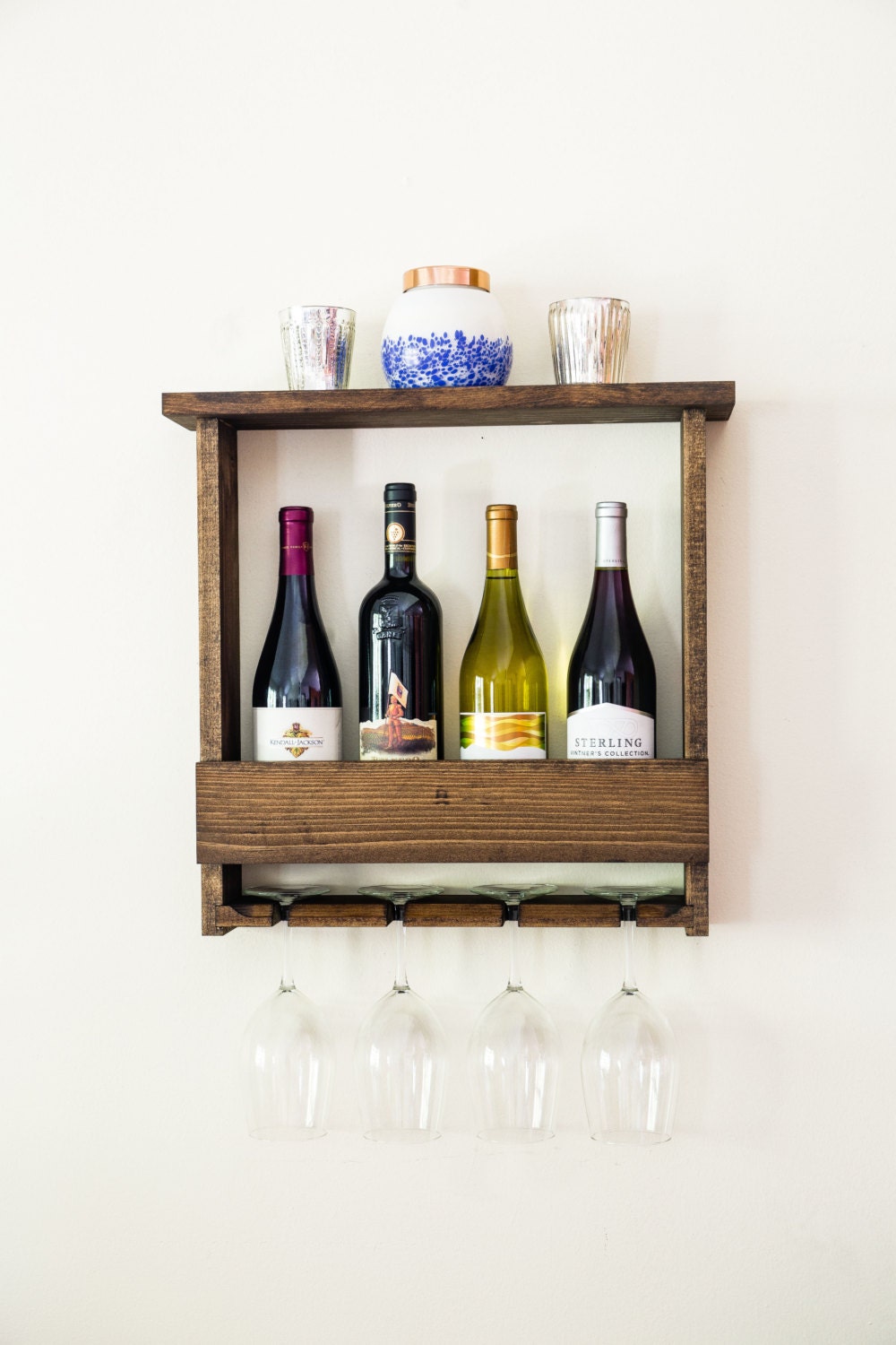 Wine glass slots