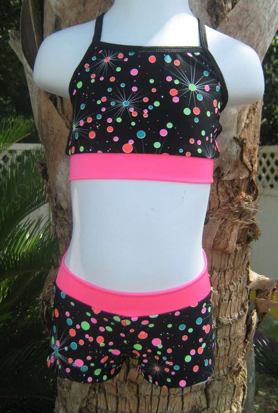 Dance Crop Top and Short SetTwo Piece by ksimplysweetboutique