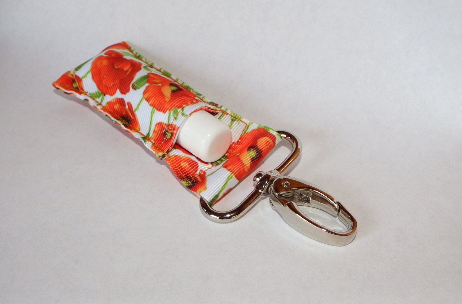 Chapstick Holder Keychain//Lip Balm by ShawnAlisonDesigns on Etsy