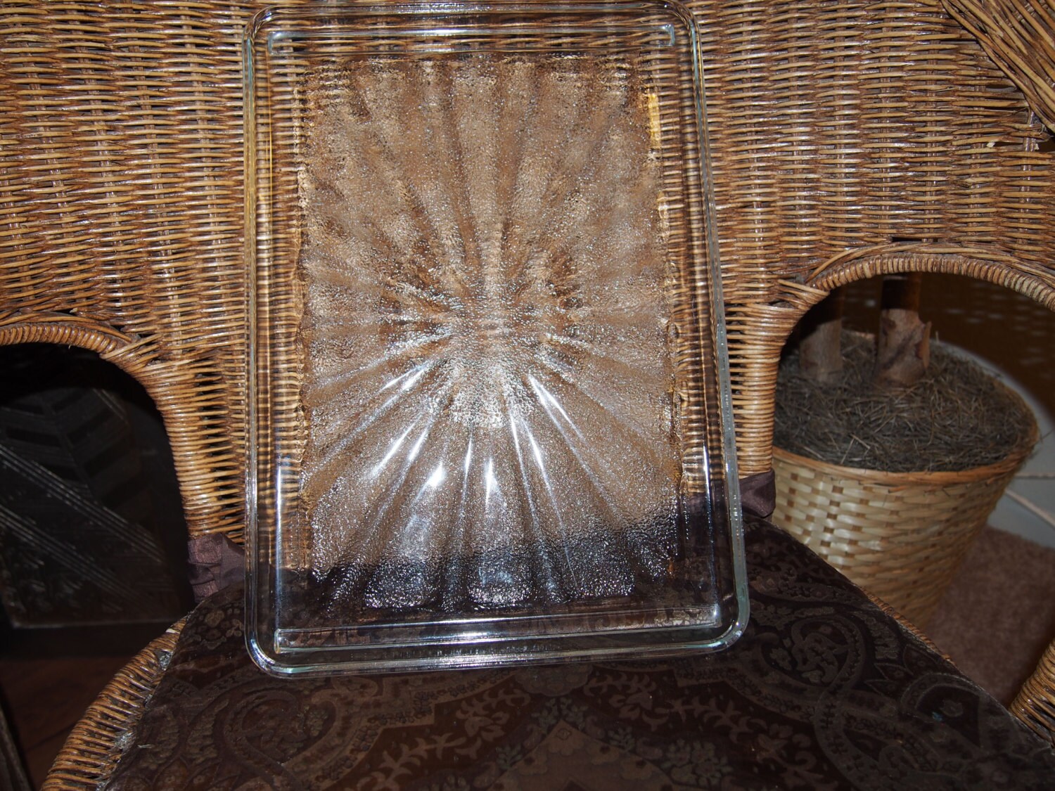 Glass Tray, Vintage and Cool! Haute Juice