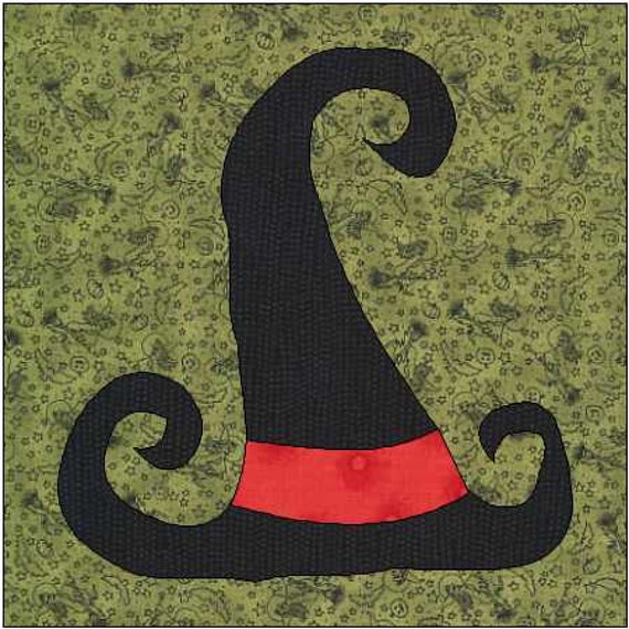 Witch Hat Pattern Witches Hat Pattern Halloween Hat Quilt