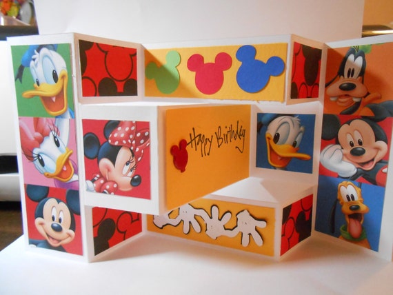 Disney Themed Birthday Card