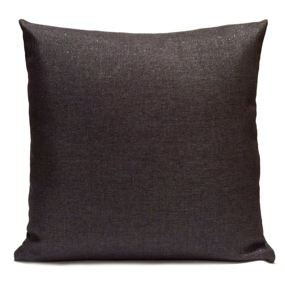Charcoal Pillow Throw Pillow Cover Decorative Pillow Cover