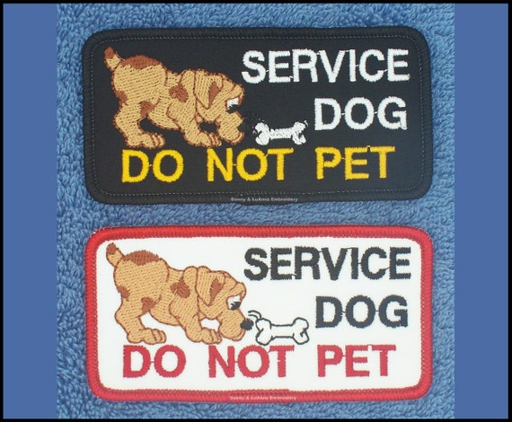 Do Not Pet ! Service Dog On