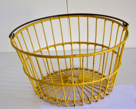 Vintage Wire Egg Basket By FamilyRoomNY On Etsy   Il 570xN.756258971 Esiw 