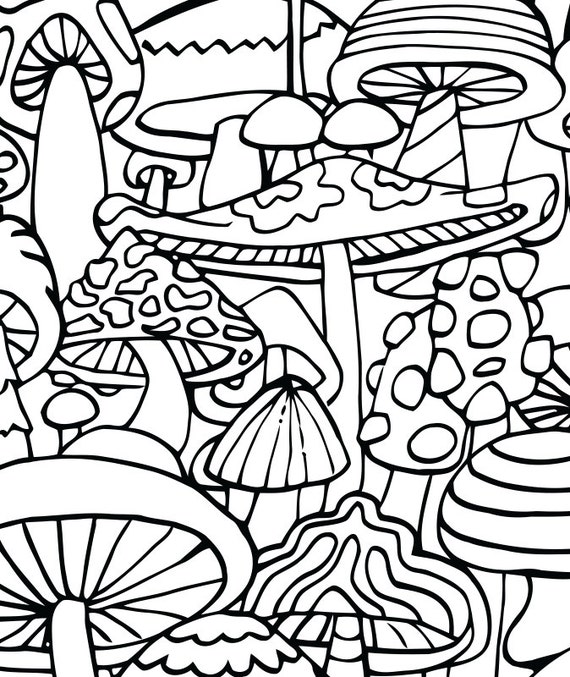 43 Trippy Coloring Pages For Adults Just Kids