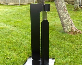 Free Standing Metal Sculpture, Landscape Art, Large Sculpture, Commercial, Lawn Sculpture, Modern Art, Foyer Art, Indoor/Outdoor Sculpture