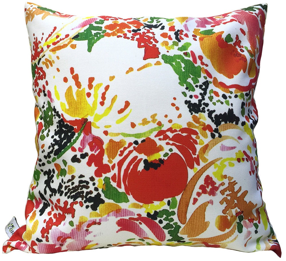 Pillow Covers Watercolour Floral Pillow Cover by HomeDecorYi