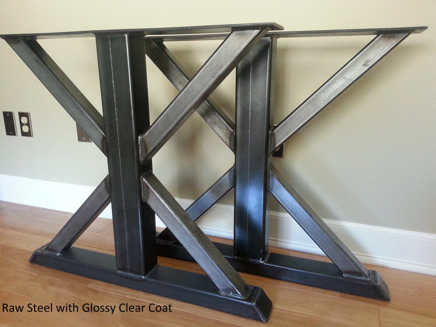 Trestle Table Leg Set by DirtFrogFurniture on Etsy