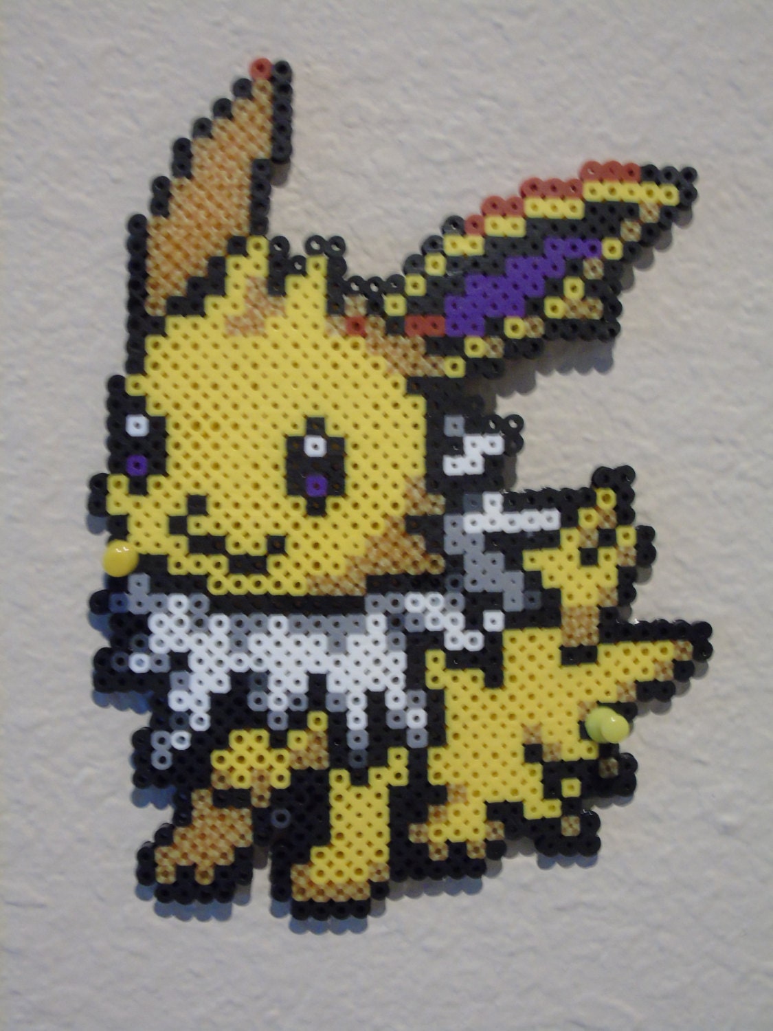 Perler Bead Jolteon Pokemon 135