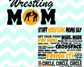 Download Wrestling mom | Etsy