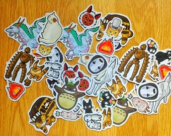 Studio Ghibli Stickers