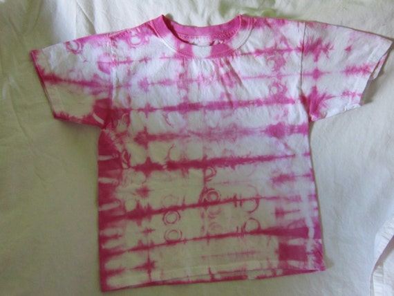 pink tye dye t shirt