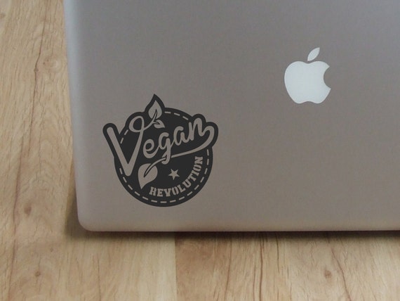 Vegan Revolution - Laptop Decal Etsy: Cutthesheet